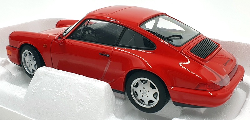 Norev 1/18 Scale Diecast 187320 - Porsche 911 Carrera 2 1990 - Red