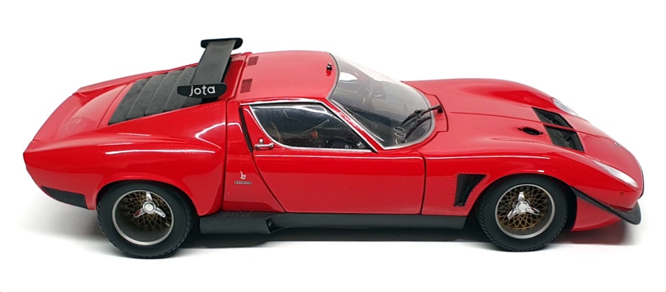 Kyosho 1/18 Scale Diecast DC12124M - Lamborghini Jota SVR - Red | eBay