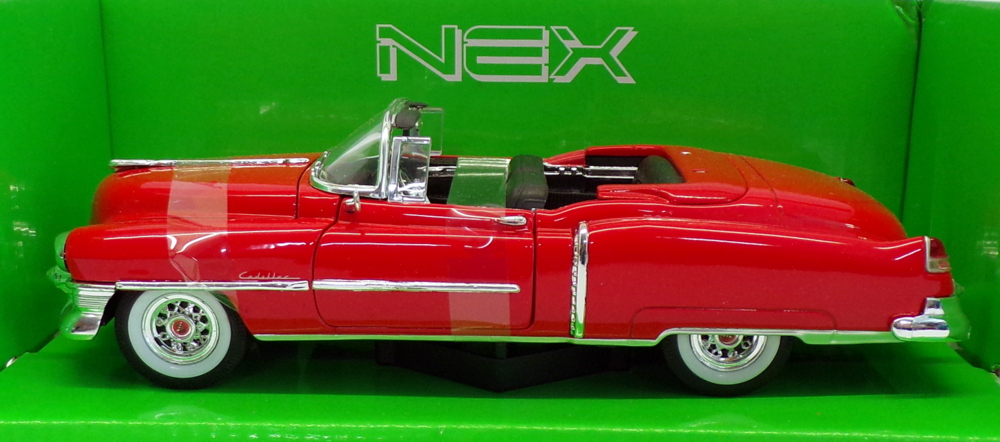 Welly 1/24 Scale Model Car 22414w - 1953 Cadillac Eldorado  - Red