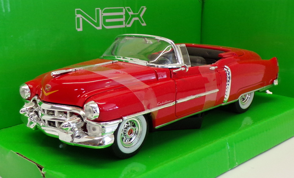 Welly 1/24 Scale Model Car 22414w - 1953 Cadillac Eldorado  - Red