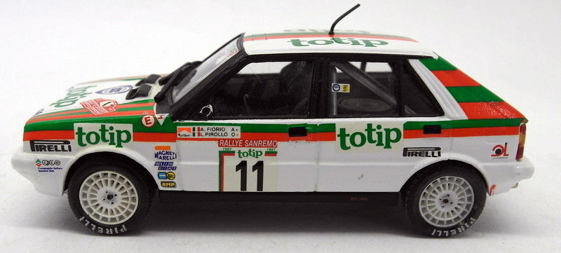 Vitesse 1/43 Scale Diecast - Rally58 Lancia Delta HF Rallye Sanremo 1987 Vitesse 1/43 Scale Diecast - Rally58 Lancia Delta HF Rallye Sanremo 1987