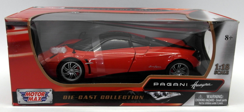 Motormax 1/18 Scale diecast - 79160 Pagani Huayra Red