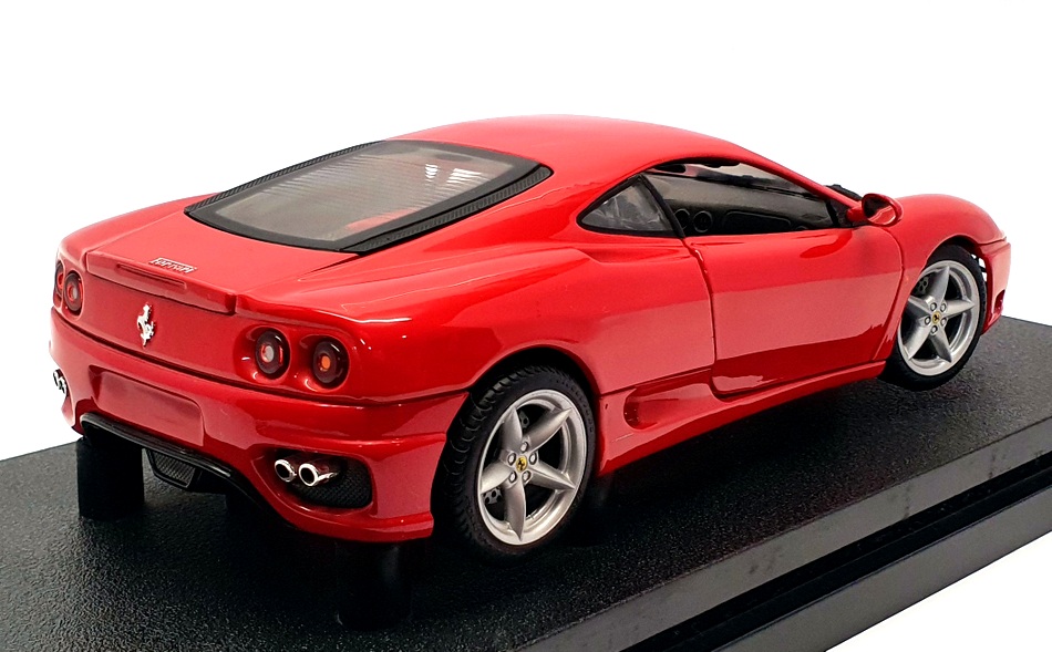Hot Wheels 1/18 Scale Model Car FER33 - Ferrari 360 Modena - Red | eBay