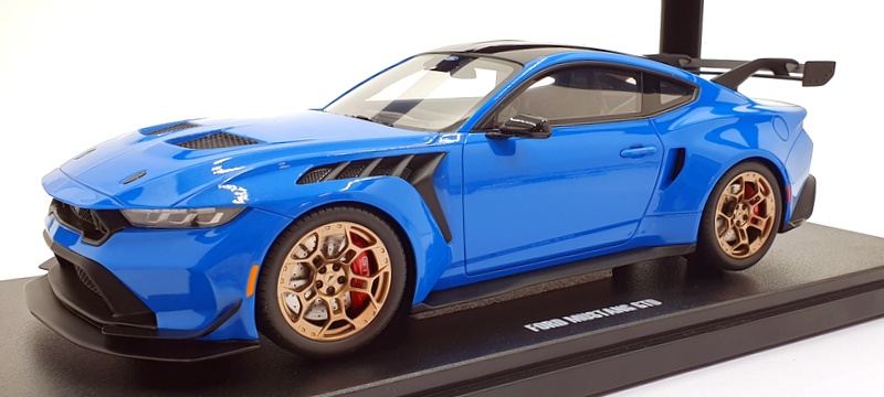 GT Spirit 1/18 Scale Resin GT473 - Ford Mustang GTD - Grabber Blue