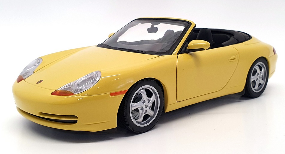 UT Models 1/18 Scale Diecast 131021M - Porsche 996 - Yellow