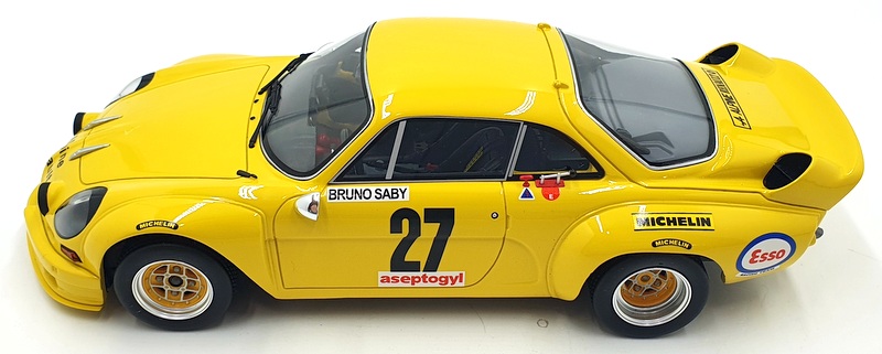 Otto Mobile 1/18 Scale Resin OT092 - Alpine A110 1800S Gr.5 - Yellow