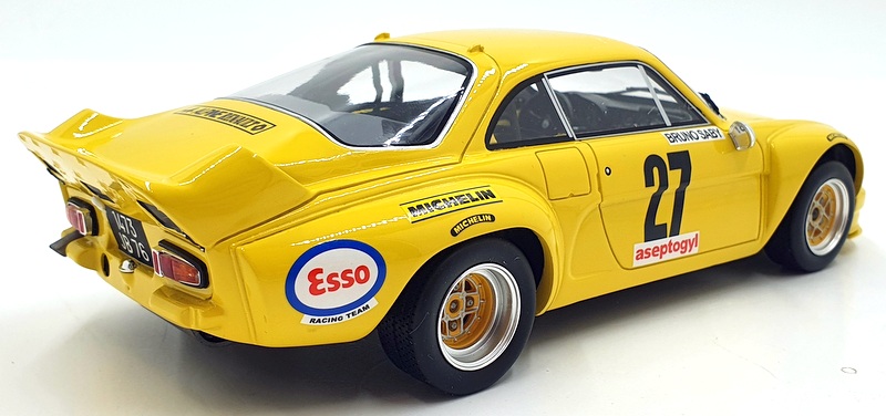 Otto Mobile 1/18 Scale Resin OT092 - Alpine A110 1800S Gr.5 - Yellow