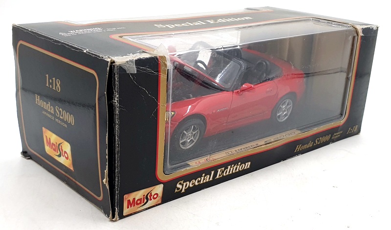 Maisto 1/18 Scale Diecast 31879 - Honda S2000 Japanese Version