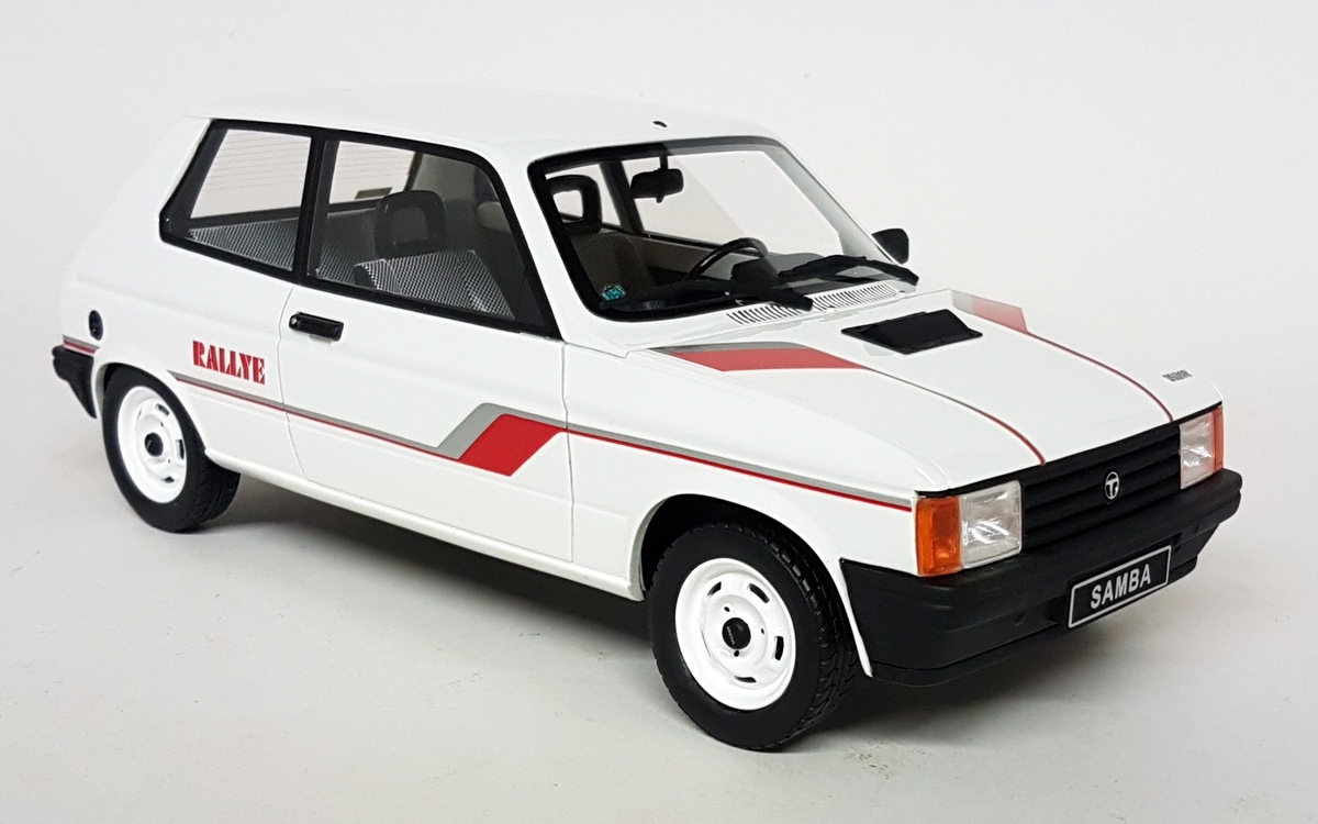 Otto 1/18 Scale Resin - OT694 Talbot Samba Rallye 1983 White