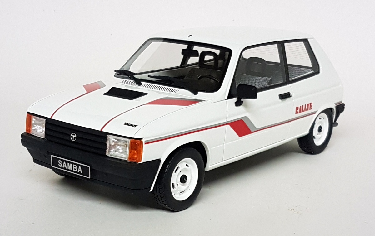 Otto 1/18 Scale Resin - OT694 Talbot Samba Rallye 1983 White