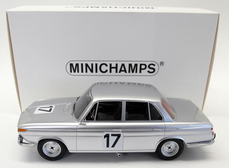 Minichamps 1/18 Scale Resin - 107 662517 BMW 2000 tI Winners 24H Spa 1966