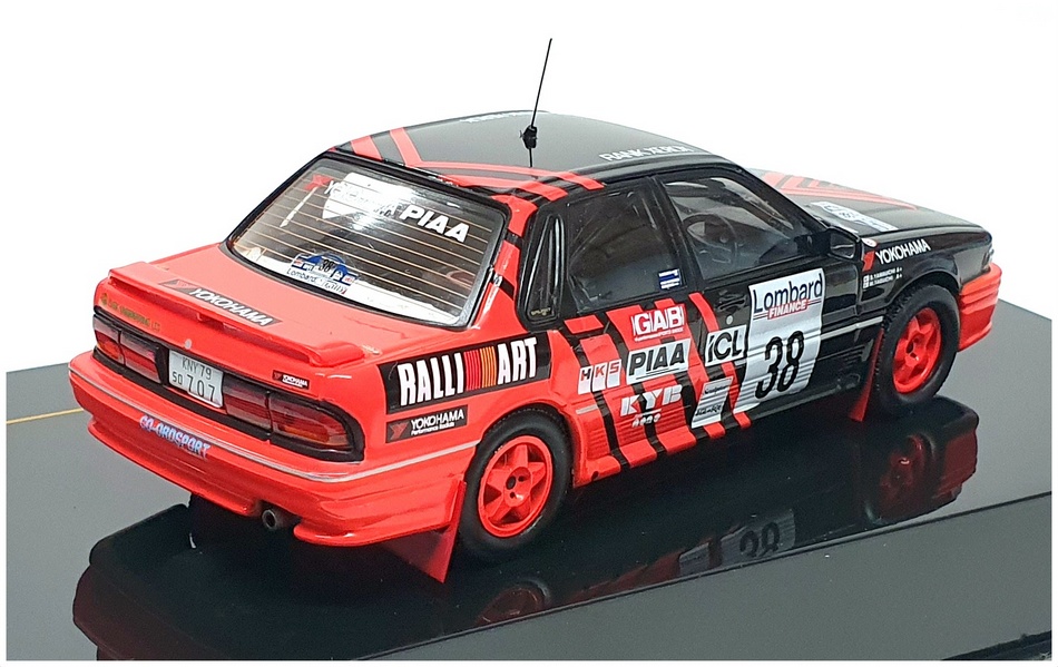 Ixo 1/43 Scale Diecast RAC221 - Mitsubishi Galant VR-4 RAC Rally 1991