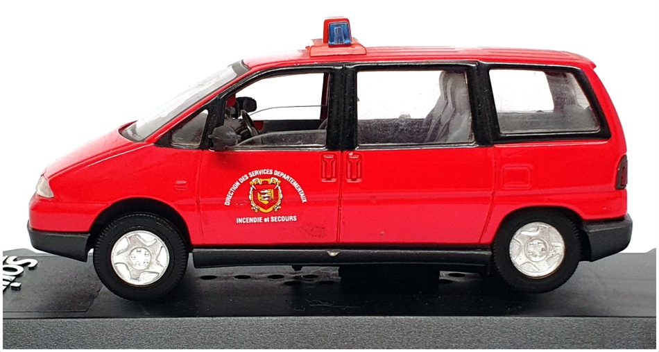 Solido 1/43 Peugeot 806 Police – Minivan Diecast Crème (Verem)