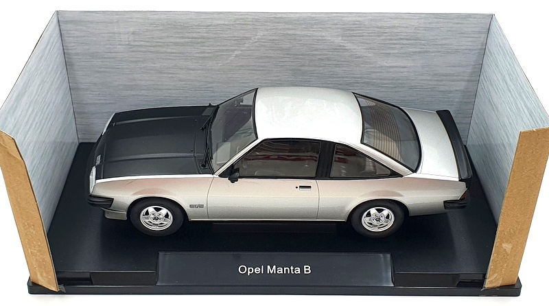 Model Car Group 1/18 Scale MCG18258 - Opel Manta B - Silver Metallic