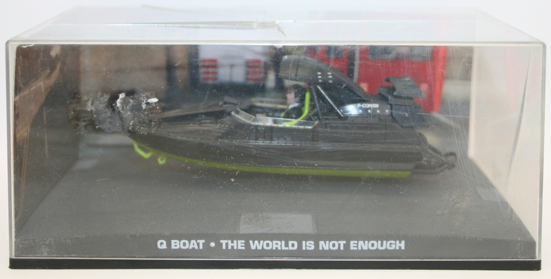 Fabbri 1/43 Scale Diecast - James Bond Q Boat - The World Is Not Enough