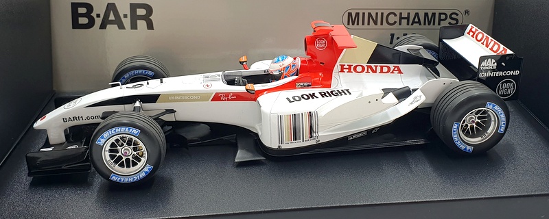 MINICHAMPS 1:18 BAR Honda 006 T.Sato 佐藤琢磨 ミニチャンプス