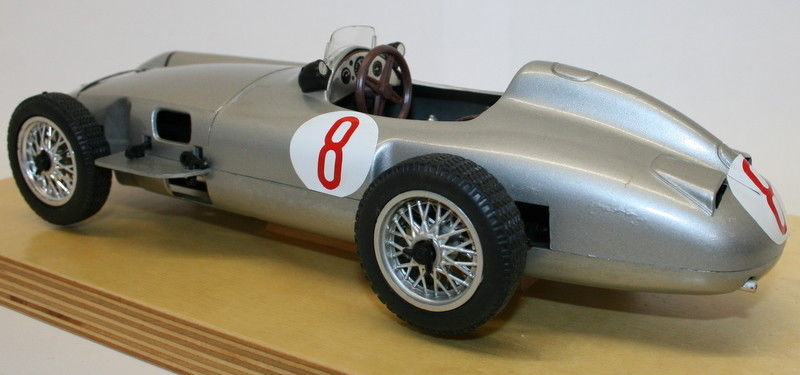 Polistil 1/16 Scale Diecast Model Car - Mercedes Benz RW 196 #8 | eBay