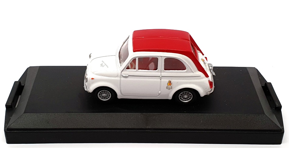 Vitesse 1/43 Scale Model Car 042A - 1964 Fiat Abarth 695 SS - White/Red