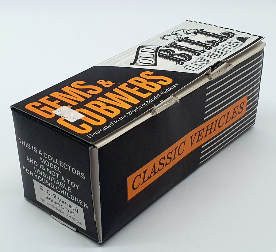 ゲームキューブ Gems & Cobwebs 1/43 Scale GC9 - 1967 Jaguar S Type Met Police