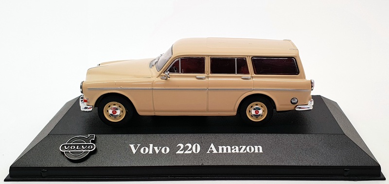 Atlas Editions 1/43 Scale Model Car 8 506 021 - Volvo 220 Amazon - Beige