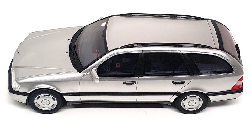 BOS Best Of Show 1/18 Scale BOS029 - Mercedes Benz C200 T S202 Estate - Silver