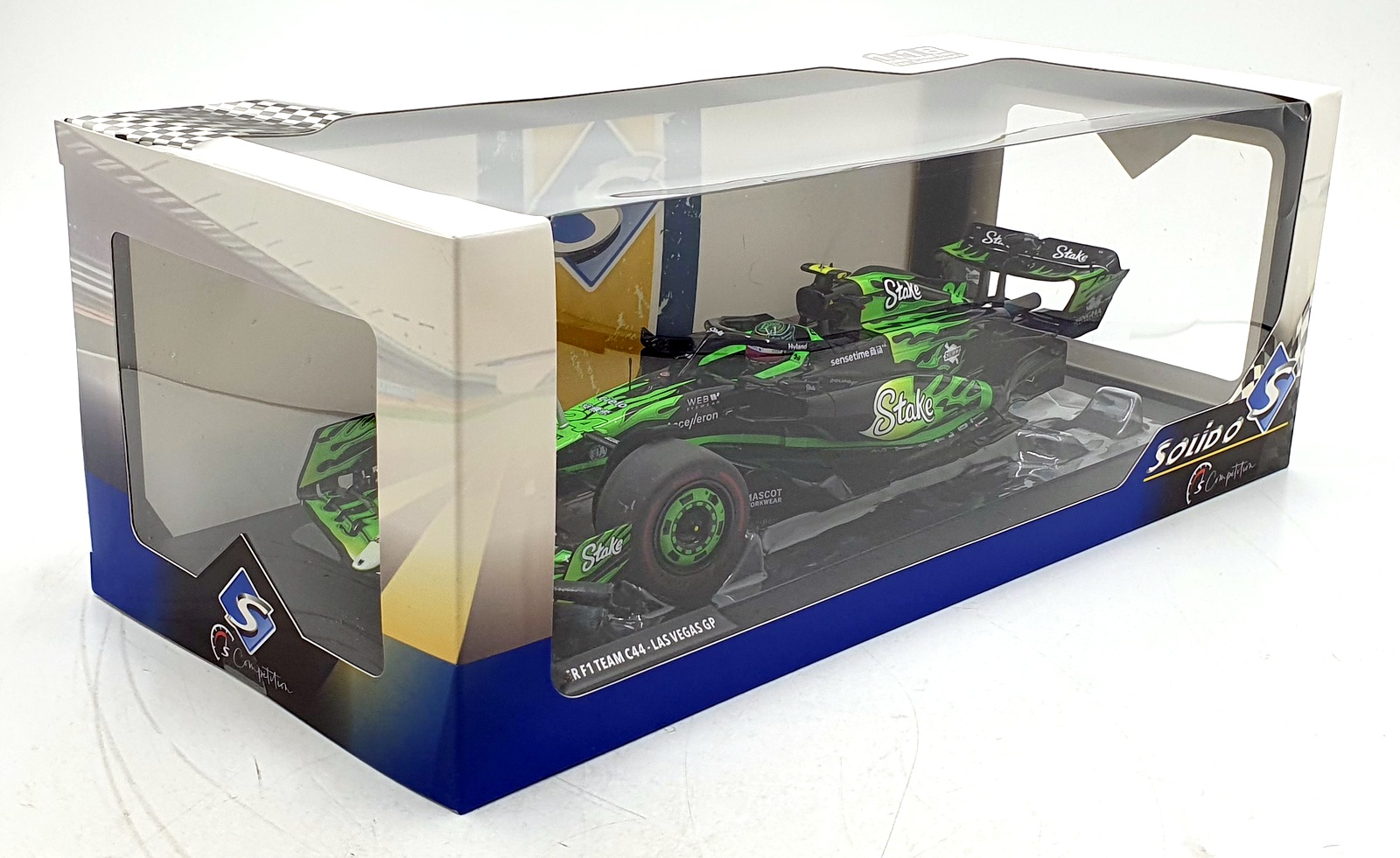 Solido 1/18 Scale S1814103 Kick Sauber F1 Team C44 #24 Las Vegas GP Zhou