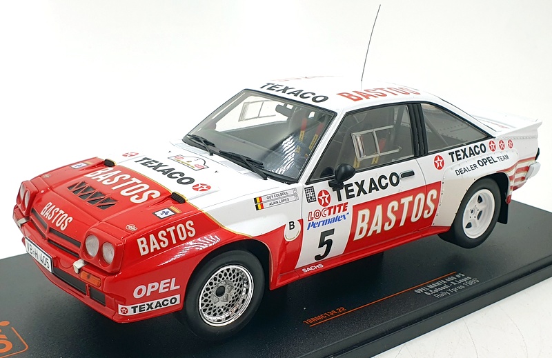 IXO Models 1/18 Scale 18RMC134 Opel Manta 400 #5 Ypres 1985 G.Colsoul