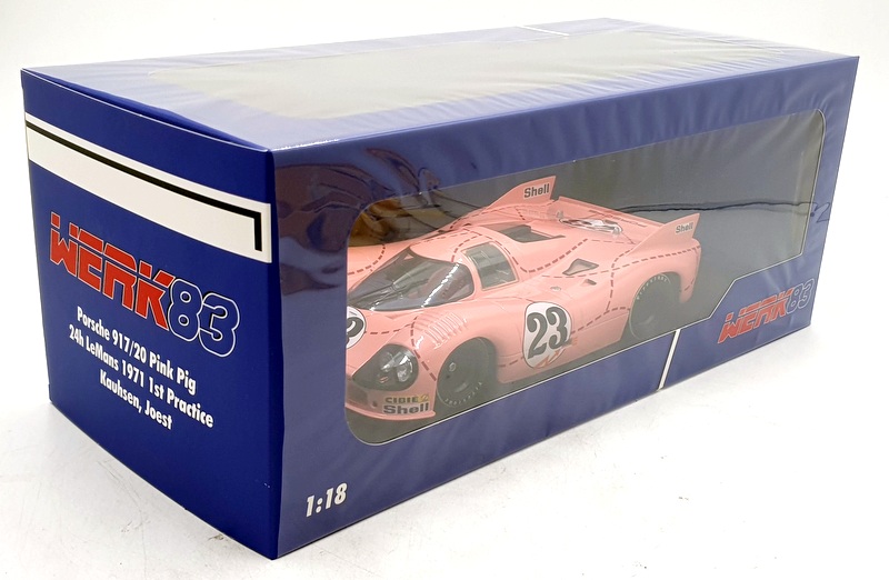 Werk83 1/18 Scale W18032002 - Porsche 917/20 Pink Pig Le Mans 1971