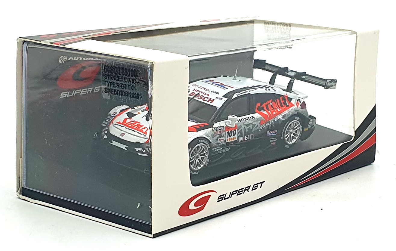 Spark 1/64 Scale 64SGT25100 Honda Civic Tyre R-GT #100 GT500 Super GT 2025 Spark 1/64 Scale 64SGT25100 Honda Civic Tyre R-GT #100 GT500 Super GT 2025