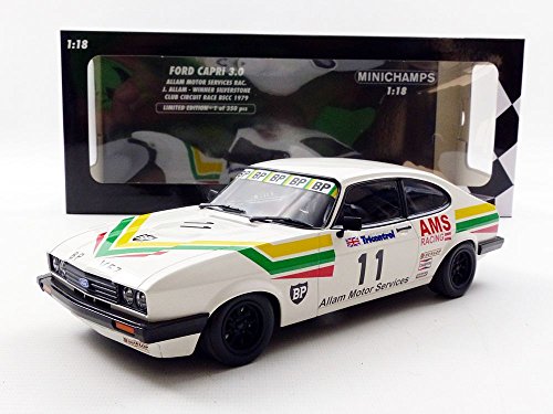 MINICHAMPS フォード 1:18 ミニカー 中古】開封 MINICHAMPS ミニチャンプス 1/18 FORD CAPRI POLICE
