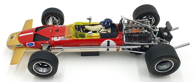 Exoto 1/18 Scale 97008 - Lotus Type 49B - #1 South African GP 1969 G. Hill