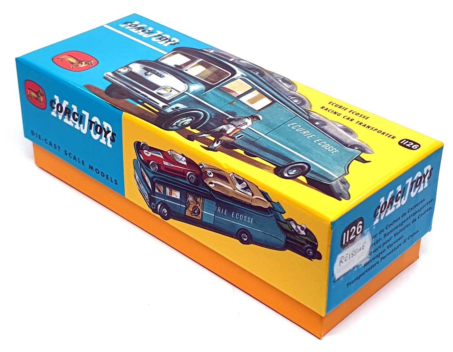 Corgi 1/48 Scale Reissue 1126 CD54321065 - Ecurie Ecosse Racing Car Transporter Corgi 1/48 Scale Reissue 1126 CD54321065 - Ecurie Ecosse Racing Car Transporter