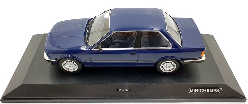 Minichamps 1/18 Scale 155 026009 BMW 323i 1982 - Saturn Blue