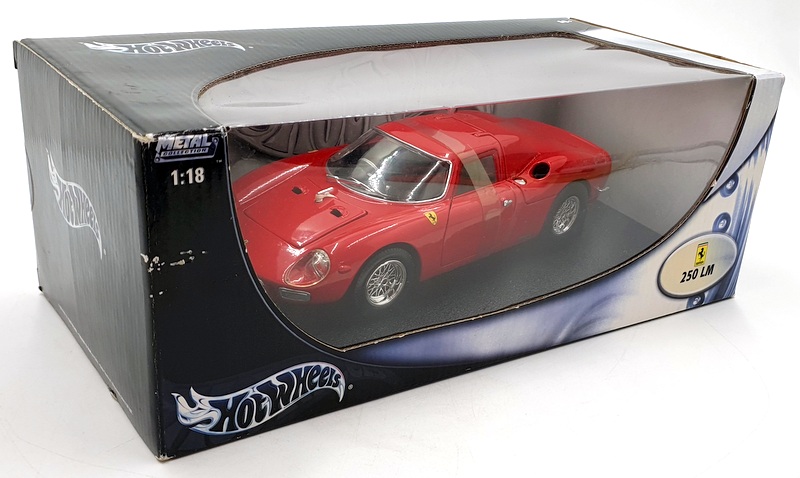 Hot Wheels 1/18 Scale Diecast 23914 - 1964 Ferrari 250 LM - Red | eBay