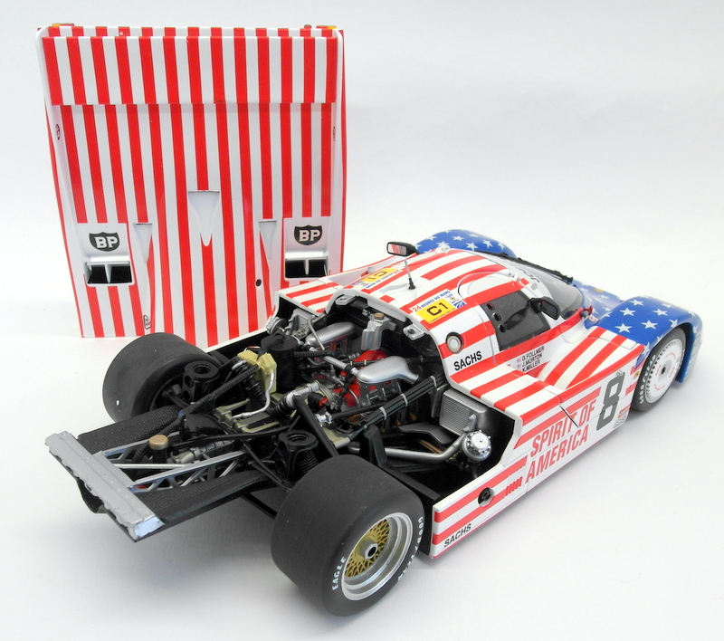 Minichamps 1/18 Scale diecast - 180 866508 Porsche 956L 24H Le Mans 1986 Stars Minichamps 1/18 Scale diecast - 180 866508 Porsche 956L 24H Le Mans 1986 Stars
