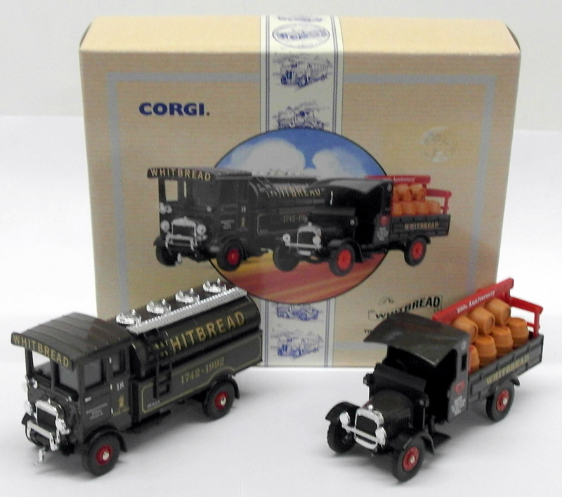 Corgi 1/50 Scale 97755 - AEC Cabover & Thornycroft Beer Truck