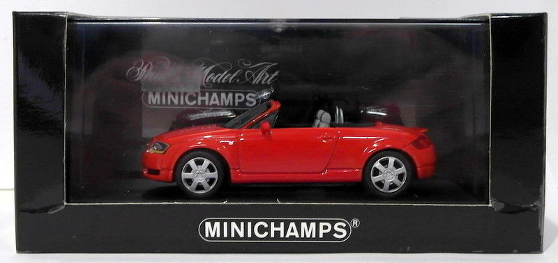 Minichamps 1/43 Scale 430 017237 - 1999 Audi TT Roadster - Red