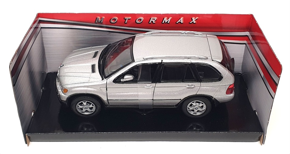 Motormax 1/24 Scale Diecast 73254 - BMW X5 - Silver