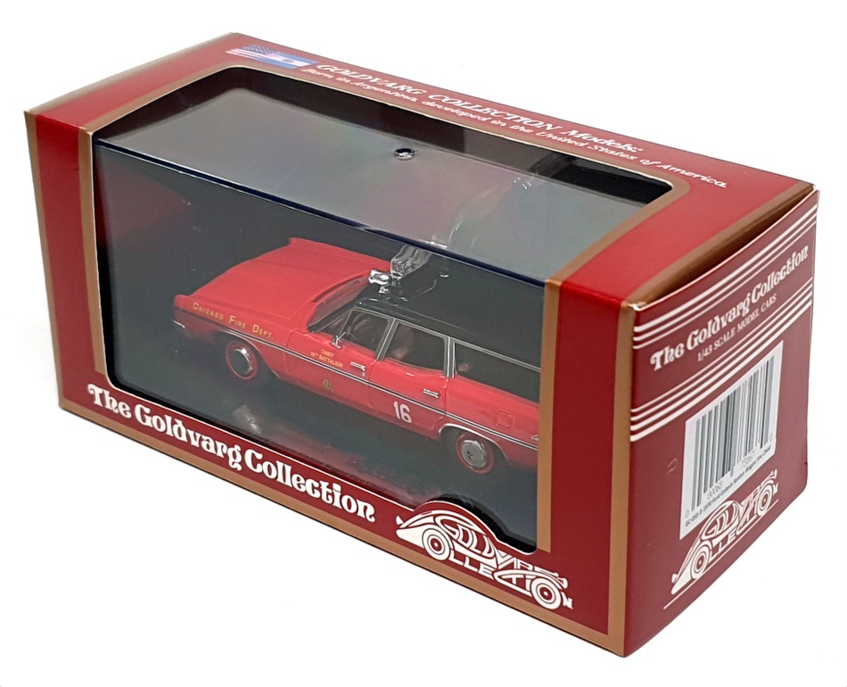 Goldvarg 1/43 Scale GC-055D - 1970 Ford Galaxie Station Wagon Fire Chief