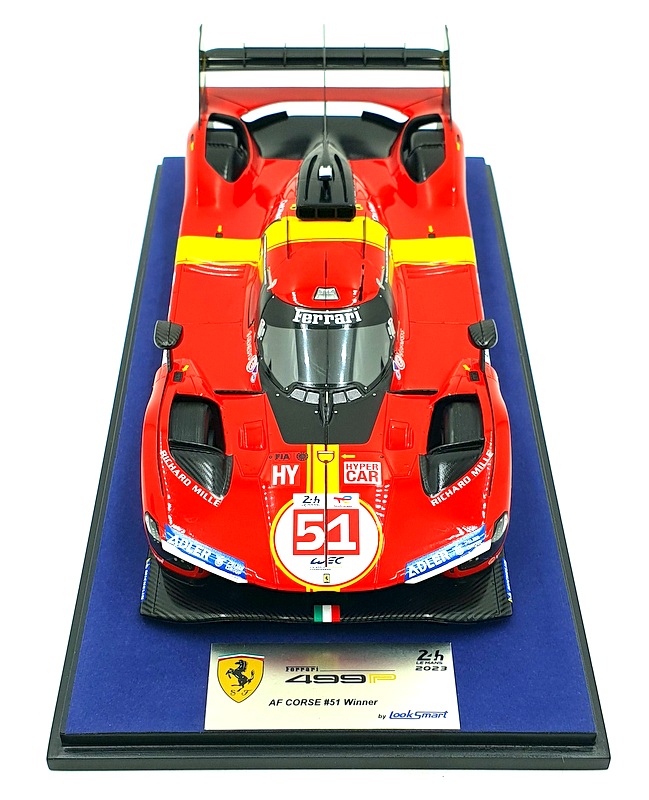 Look Smart Ferrari 499P – Vainqueur Des 24H Du Mans 2023 ! Échelle 1/18