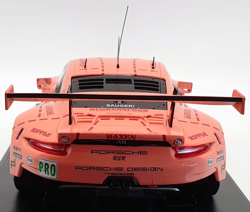 IXO Models 1/18 Scale Diecast LEGT18003 - Porsche 911 GT3 RSR - Pink