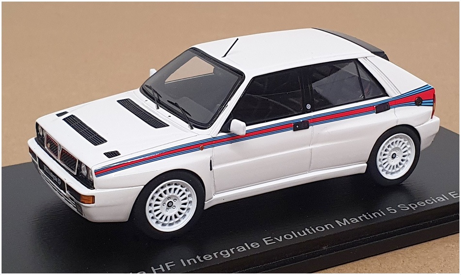 Miniature Spark Lancia Delta HF Integrale EVO Martini 5 1992 – Échelle 1/43