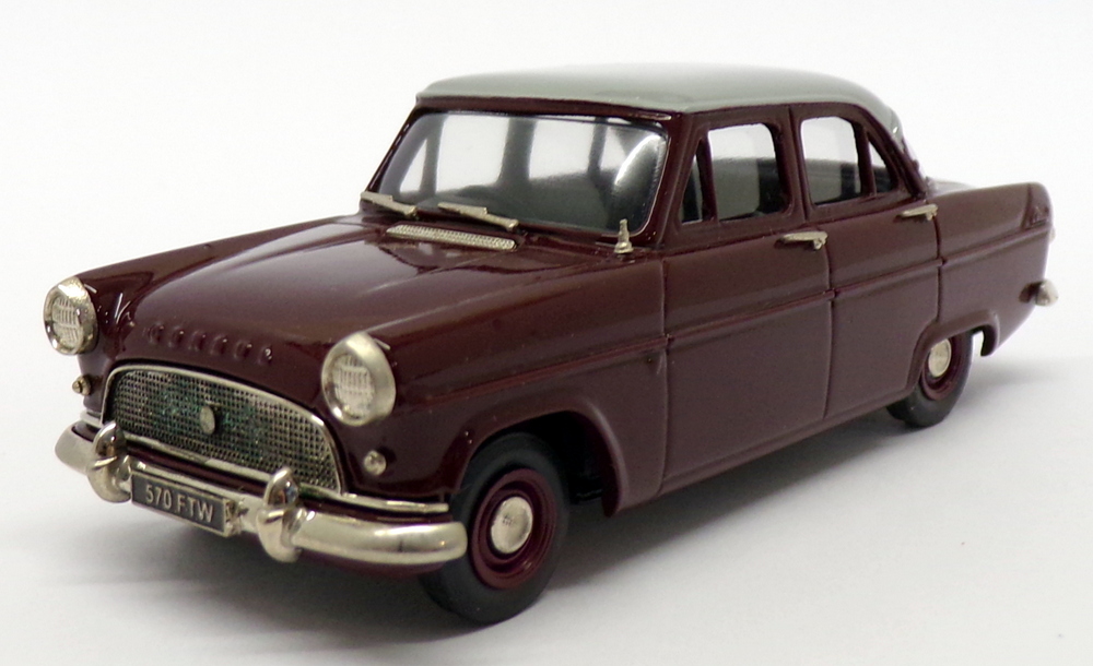 Lansdowne 1/43 Scale LDM57 - 1960 Ford Consul Mk2 - Imperial Maroon ...