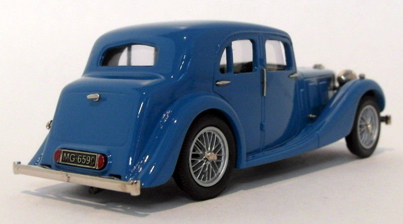 Lansdowne Models 1/43 Scale LDM84 - 1937 MG VA Saloon - Blue