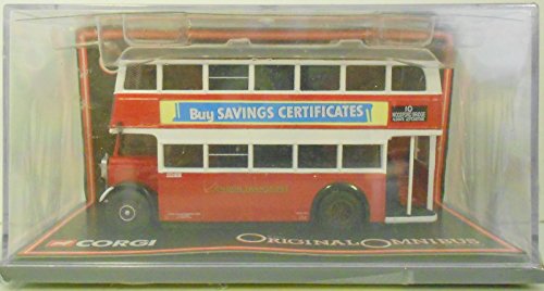 CORGI 1/76 43903 LEYLAND UTILITY BUS LONDON TRANSPORT 10 WOODFORD BRIDGE