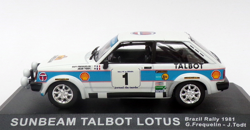 Altaya 1/43 Scale 30518 - Sunbeam Talbot Lotus Brazil 1981 - Frequelin/Todt