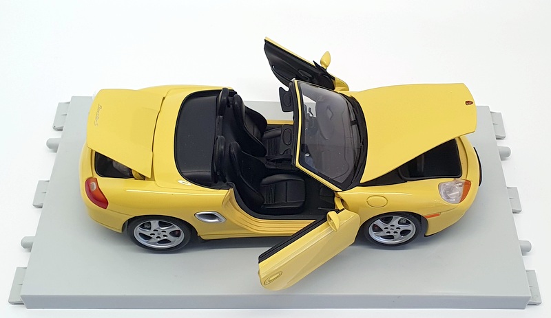 UT Models 1/18 Scale Model Car 27861 - Porsche Boxter S - Yellow