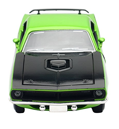 NewRay 1/25 Scale Diecast - 71873 - 1970 Plymouth Cuda - Green