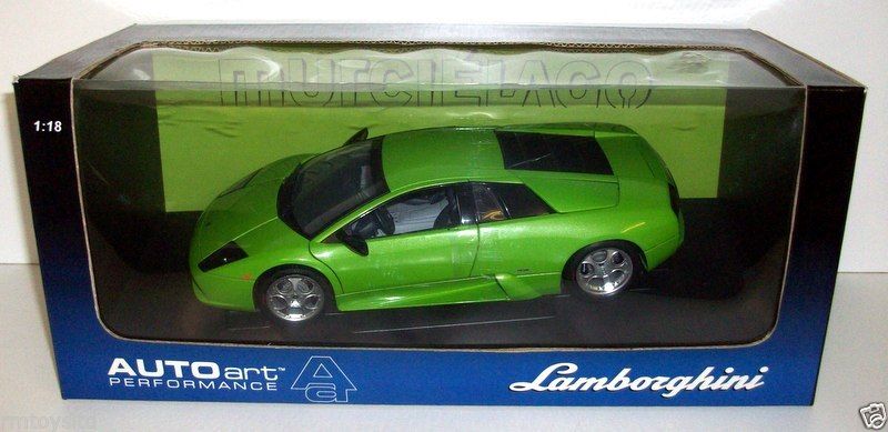 AUTOART 1/18 - 74514 LAMBORGHINI MURCIELAGO - METALLIC GREEN