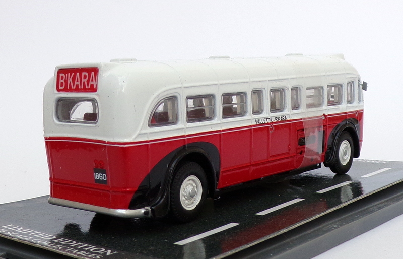 Corgi 1/76 Scale OM41006 - AEC 4Q4 S/Deck Bus - Malta Red/White